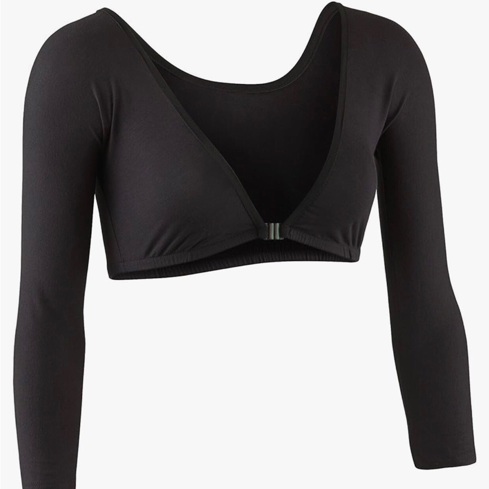 Black Sheer Sleevey Wonders Top
